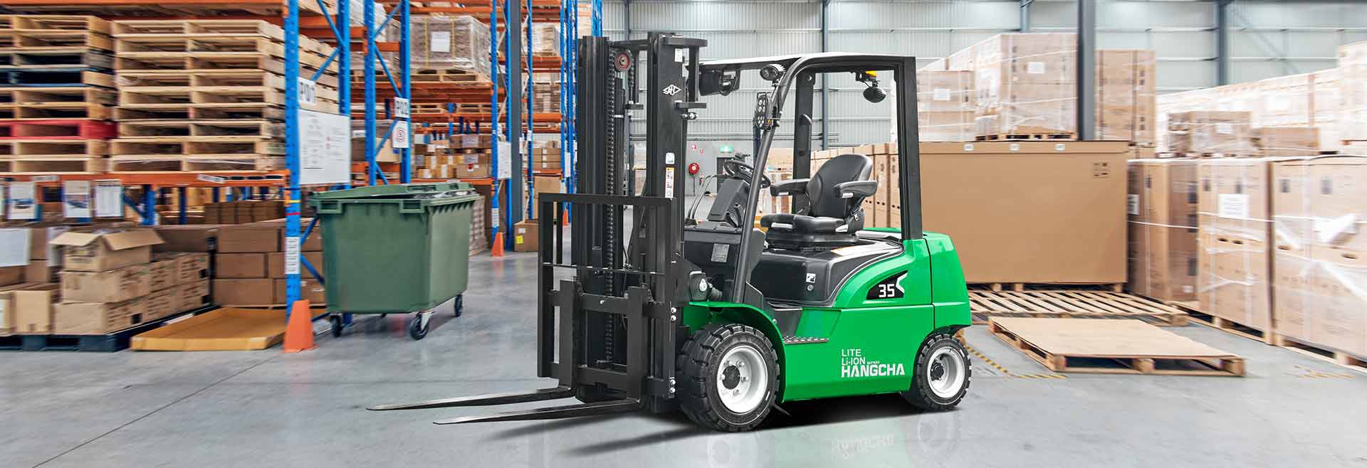 XC serie elektrische heftrucks met Lithium Ion 4.0-5.0T